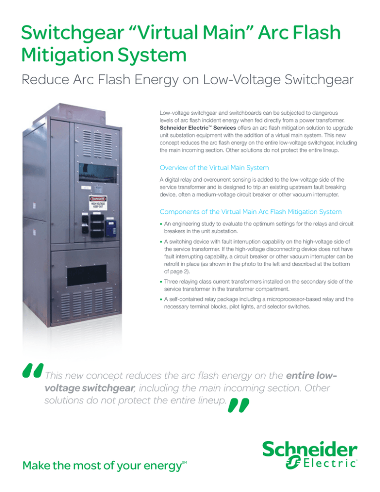 schneider electric virtual main arc flash system lewis bass blog post go schneider!
