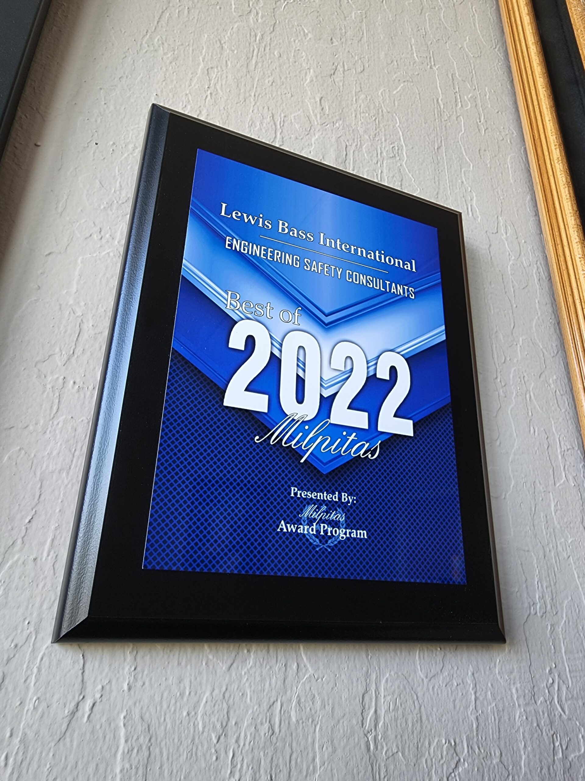 LBIES Receives 2022 Best of Milpitas Award for Engineering Safety Consulting