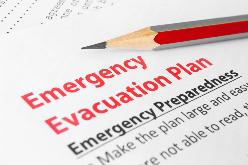 Emergency Evacuation Plan Having an emergency evacuation plan is key!