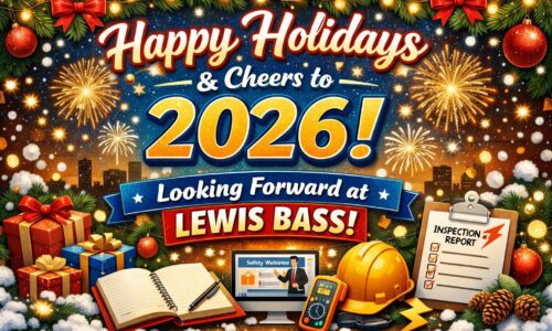 Happy Holidays from All of Us at Lewis Bass. Here’s to a Safe, Successful 2026!