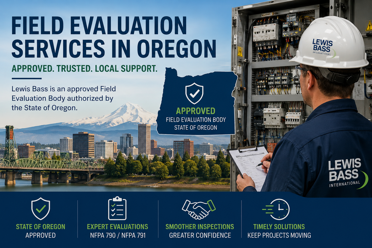 Field Evaluation Services in Oregon: Why Lewis Bass Is Approved to Help
