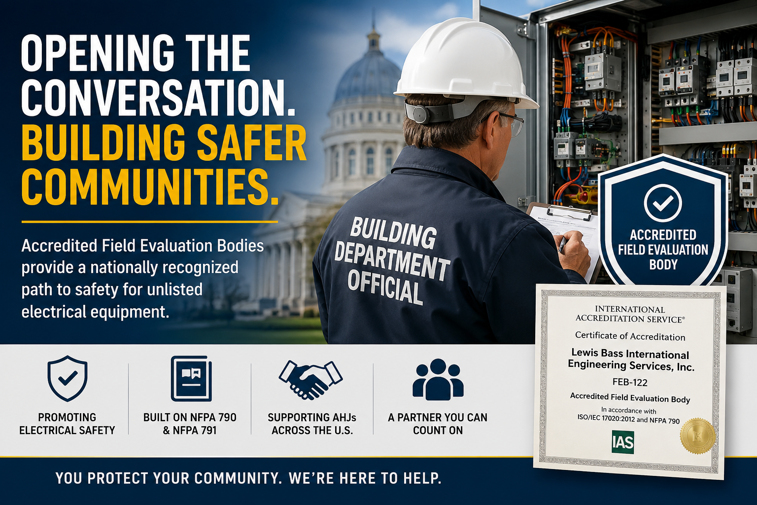 An Open Invitation to Building Department Officials Regarding Unlisted Equipment in Their Jurisdiction